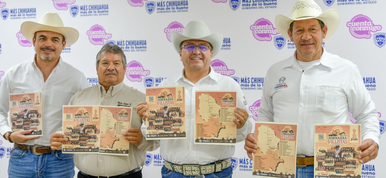 Presenta Gobierno Del Estado Cartelera De Las Jornadas Villistas 2026 En Cd.juarez chihuahua